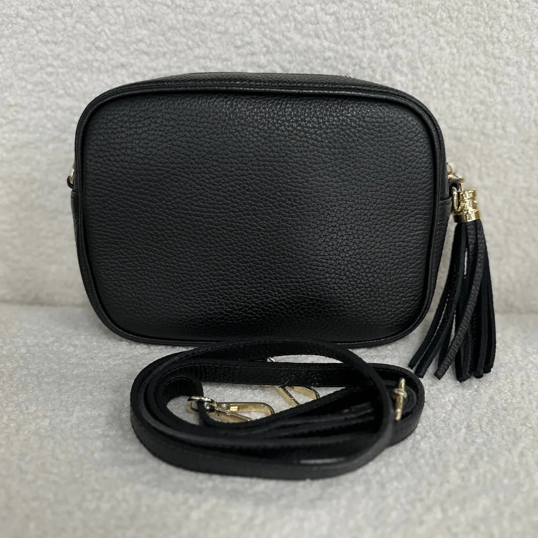 Silvia leather crossbody bag