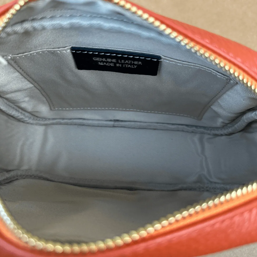Silvia leather crossbody bag
