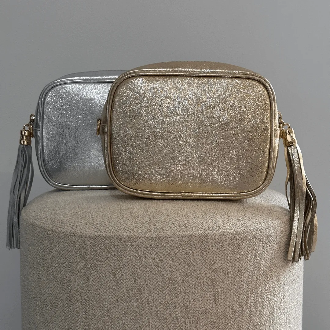 Silvia leather crossbody bag