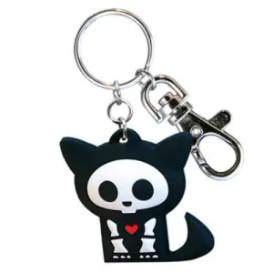 Skelanimals Kit Cat (Glow in the Dark) Keychain