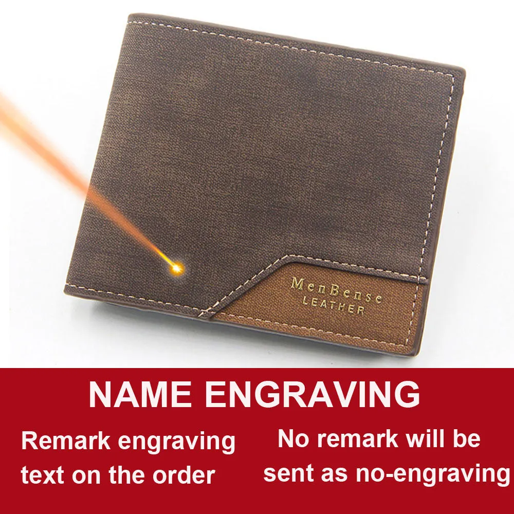 Slim  Leather Men Wallets