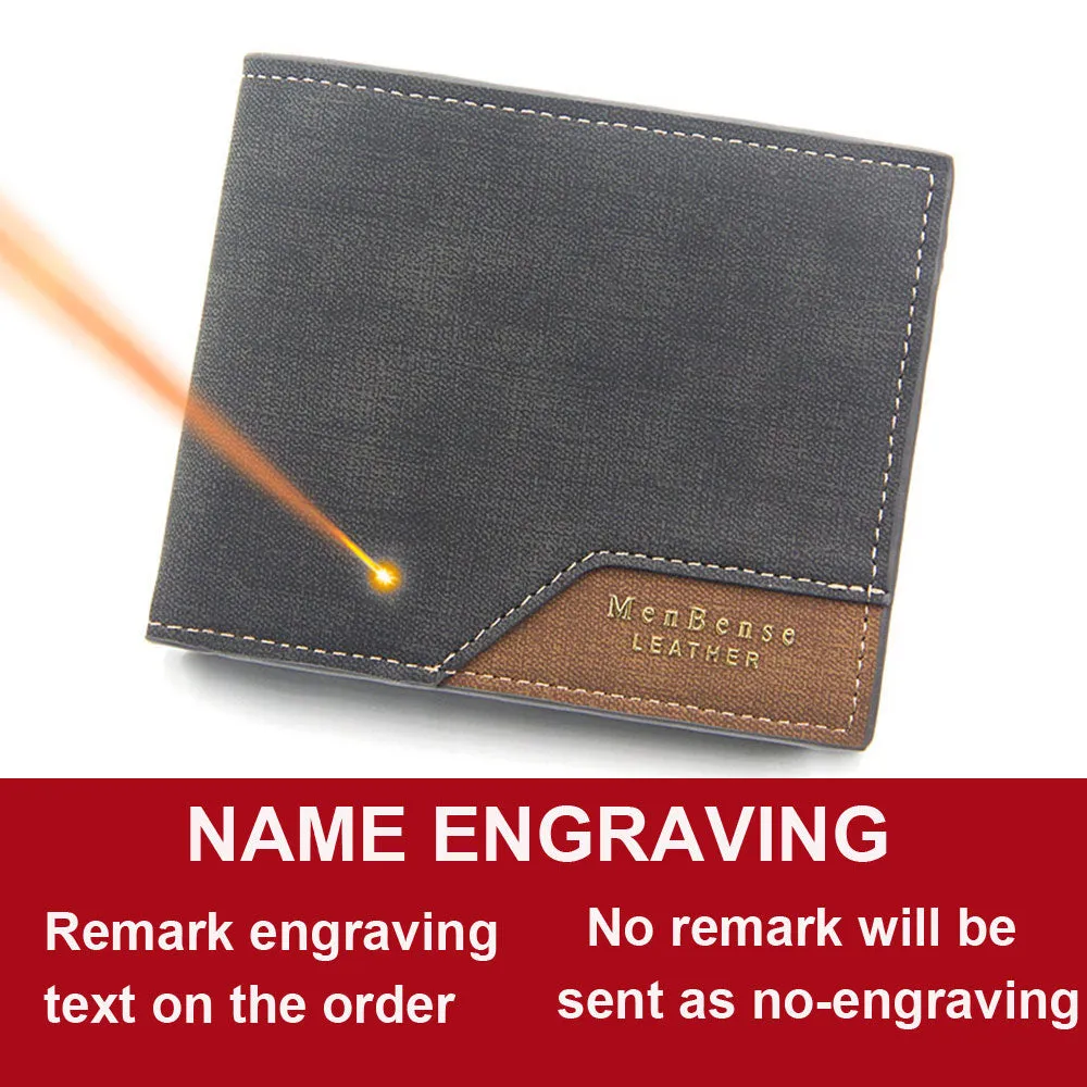 Slim  Leather Men Wallets