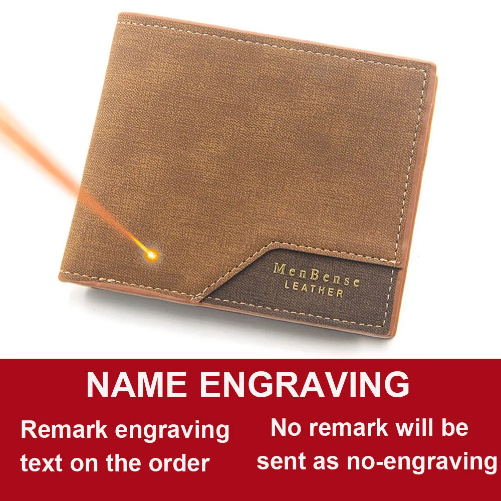 Slim  Leather Men Wallets