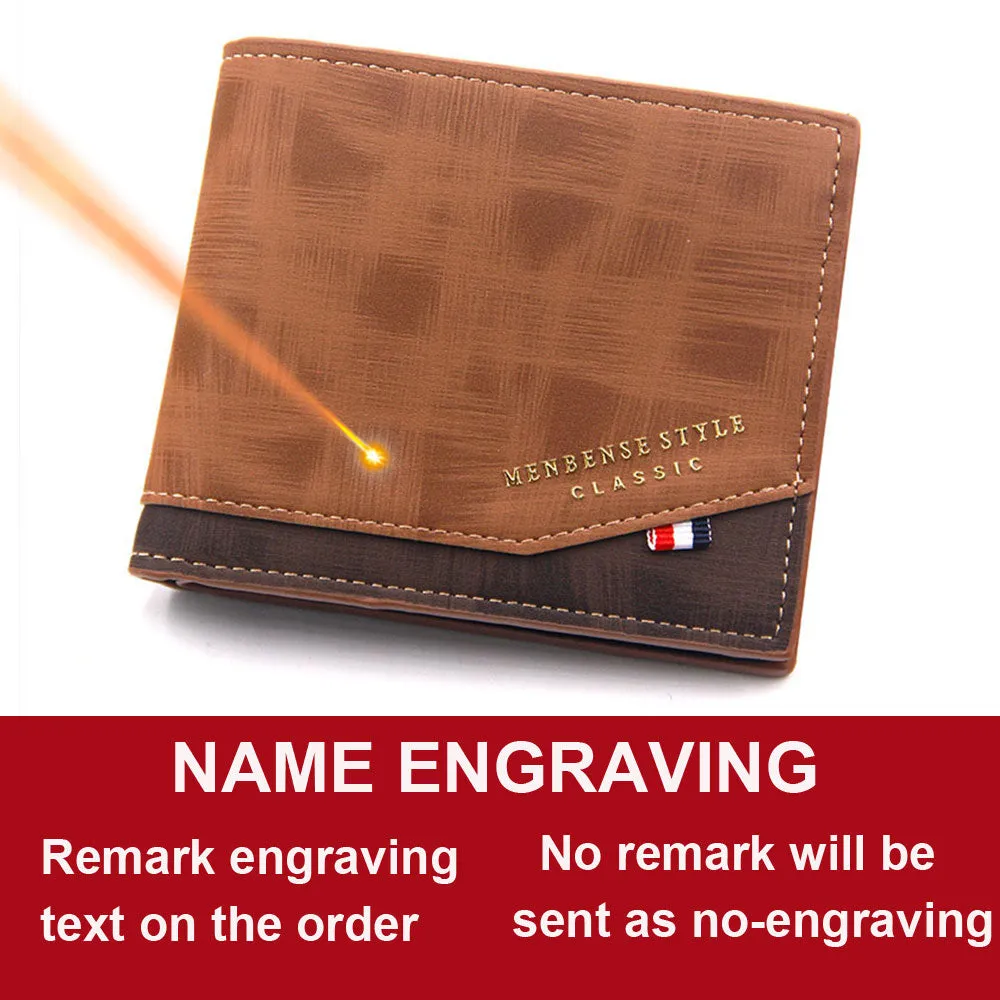 Slim  Leather Men Wallets