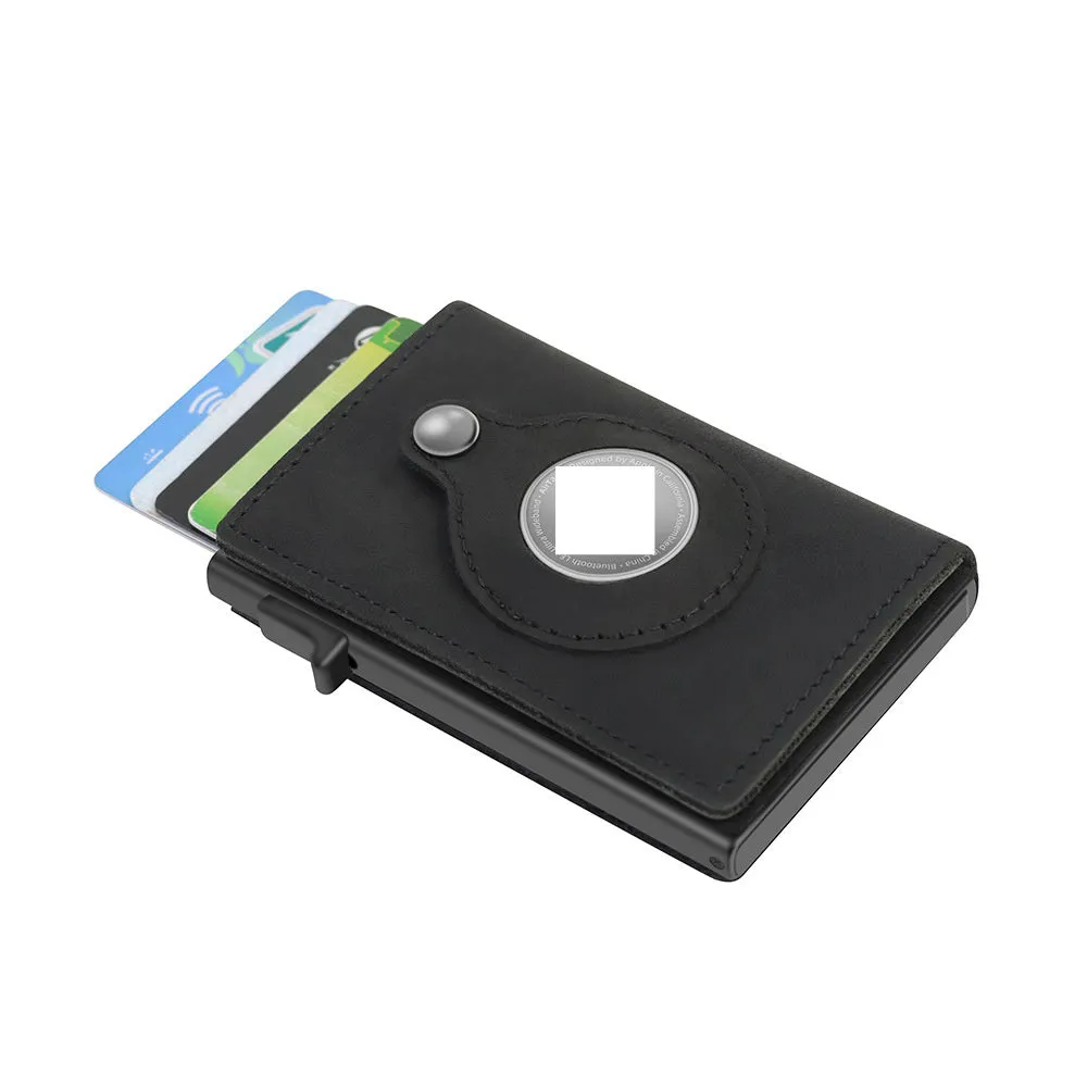 Smart Credit Cart Wallets w/ RFID-Blocking Technology &  AirTag Case
