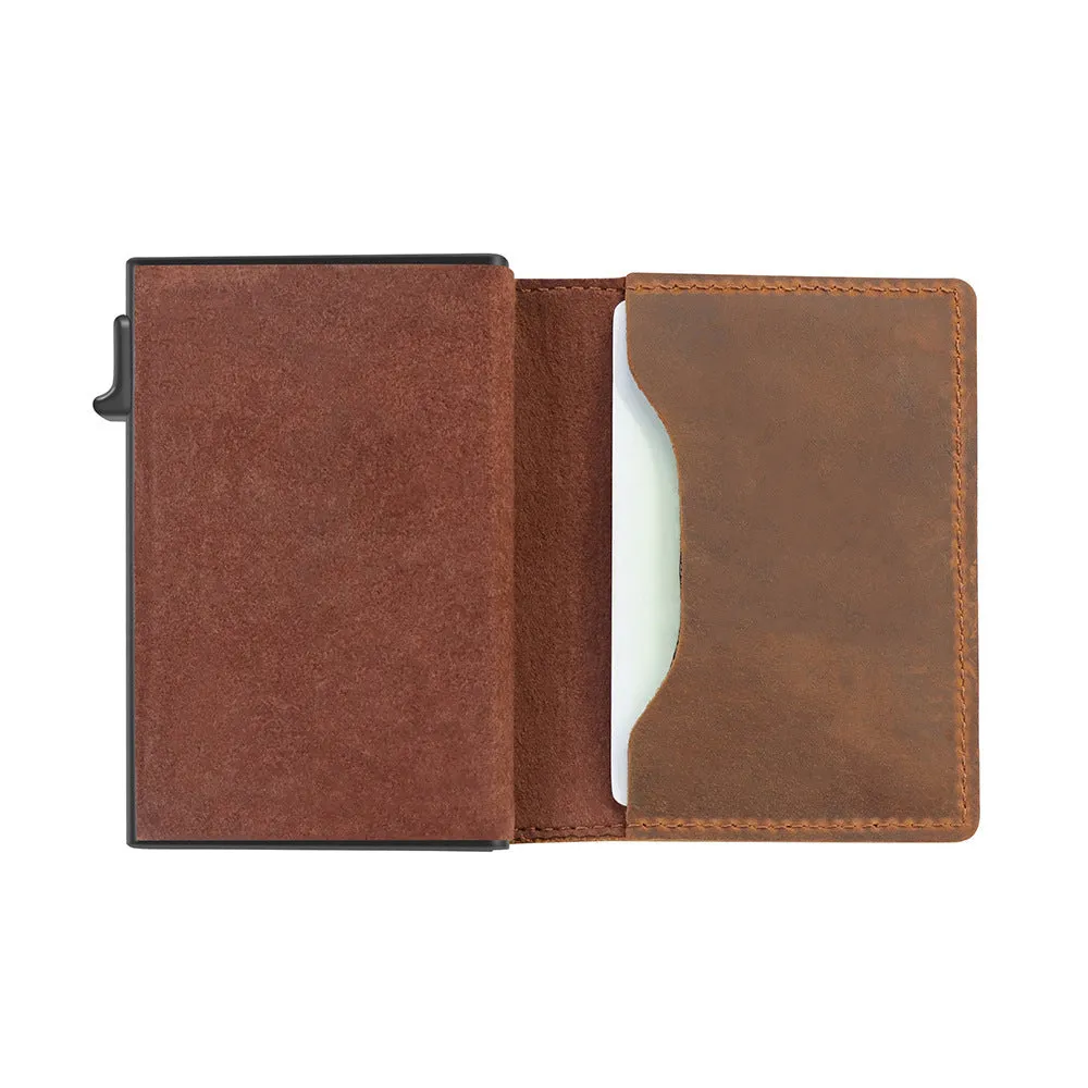 Smart Credit Cart Wallets w/ RFID-Blocking Technology &  AirTag Case
