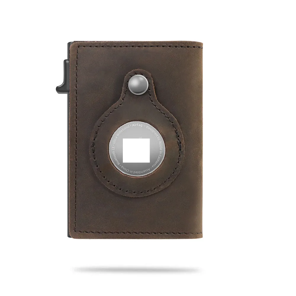 Smart Credit Cart Wallets w/ RFID-Blocking Technology &  AirTag Case