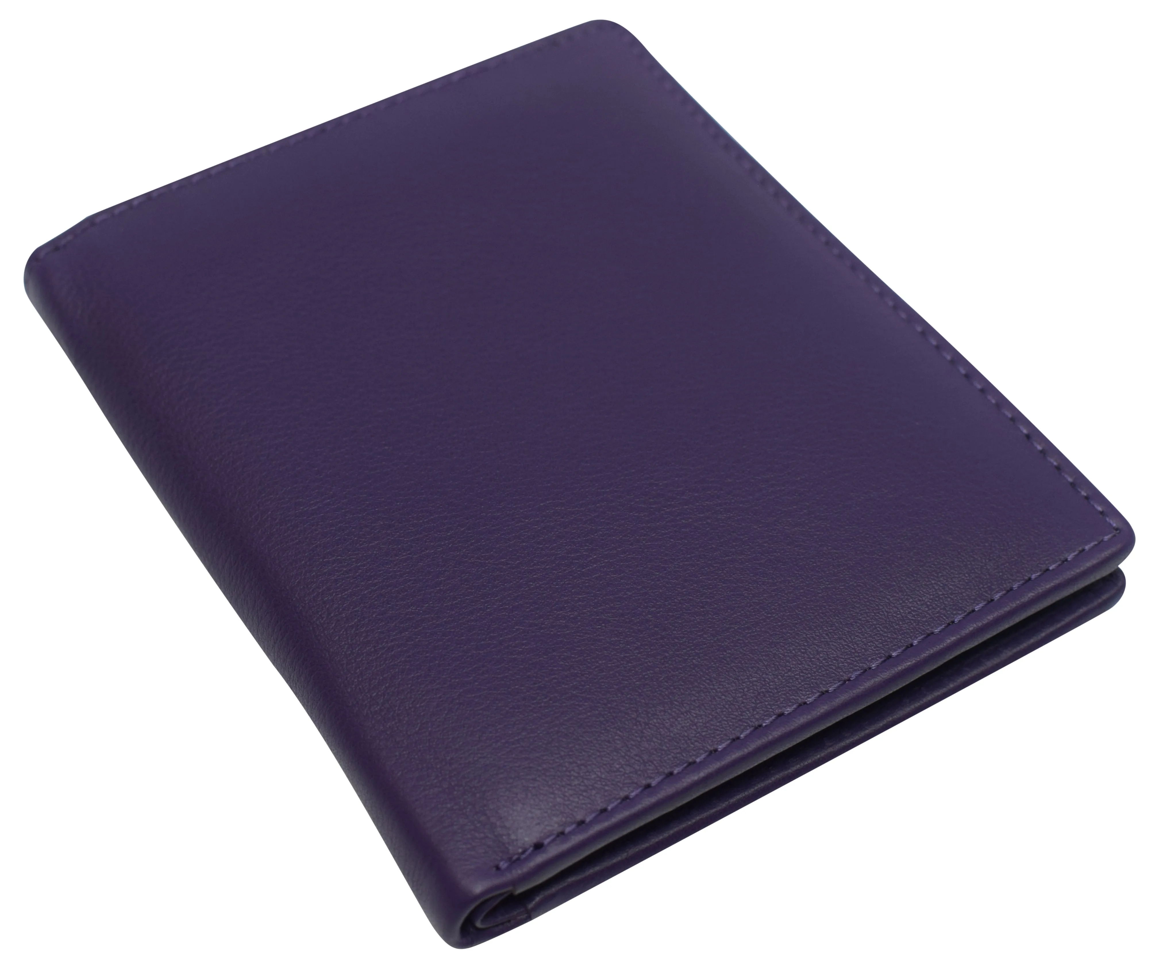 Swiss Marshall RFID Men's Slim Bifold Hipster Premium Leather Euro Wallet