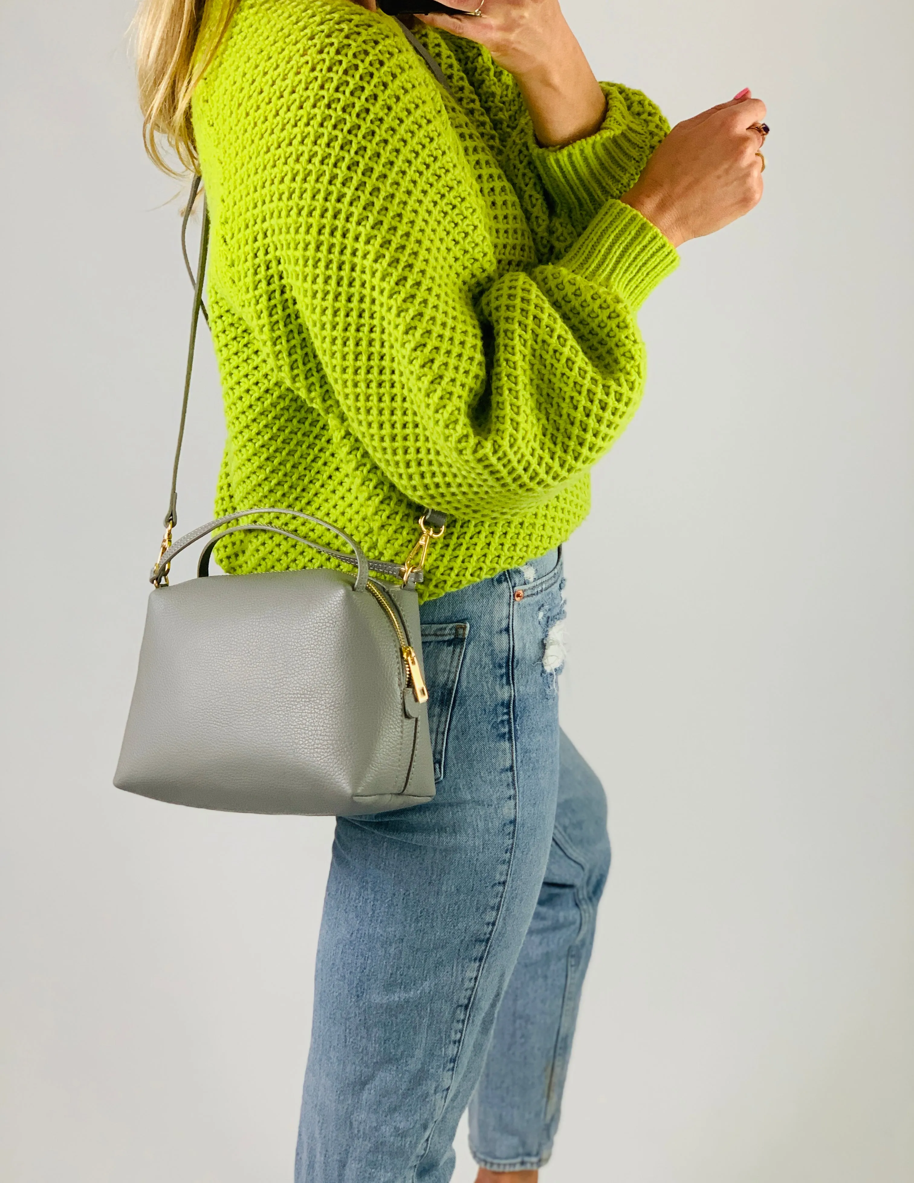 The Firenze Crossbody Grey