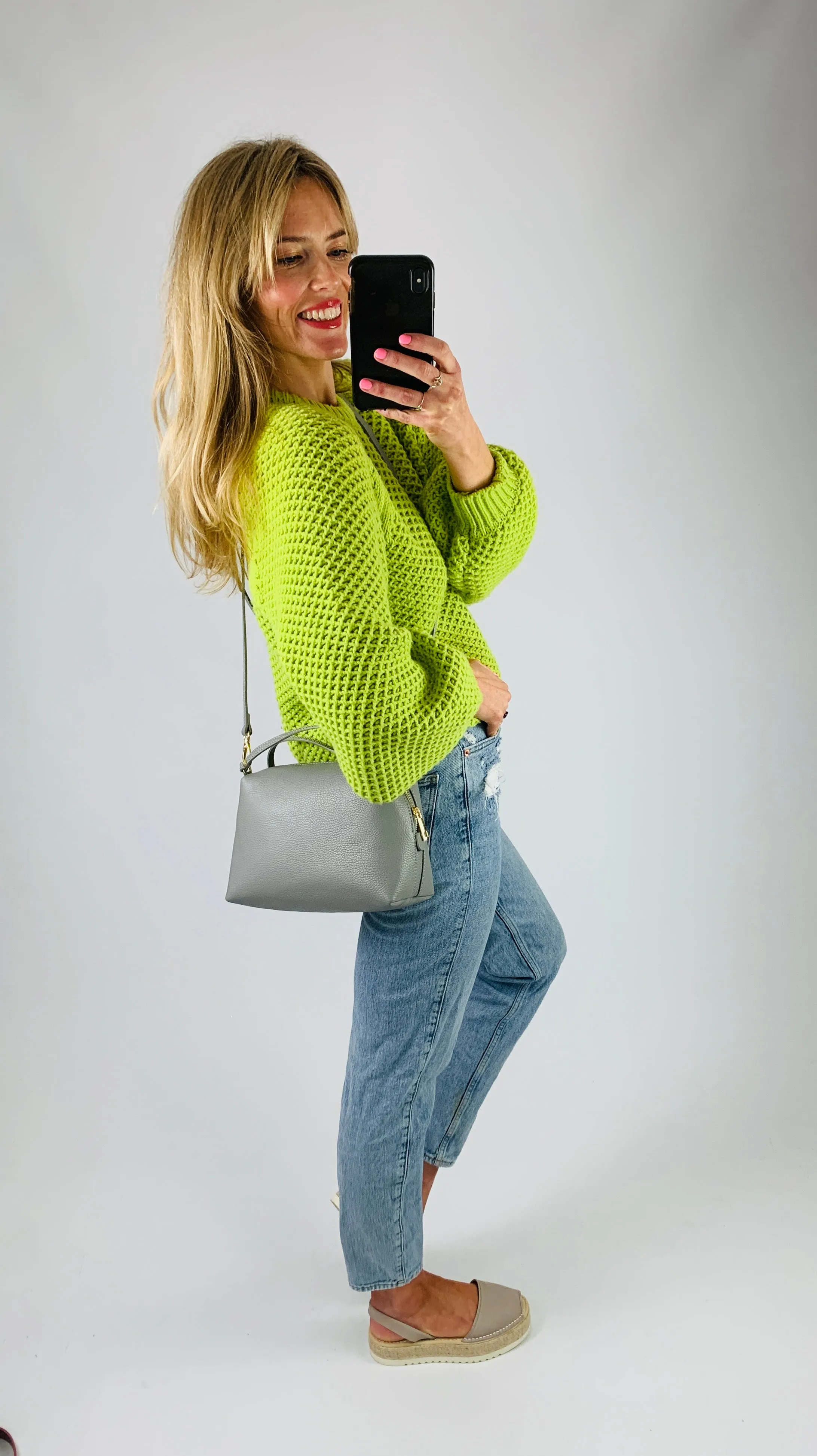 The Firenze Crossbody Grey