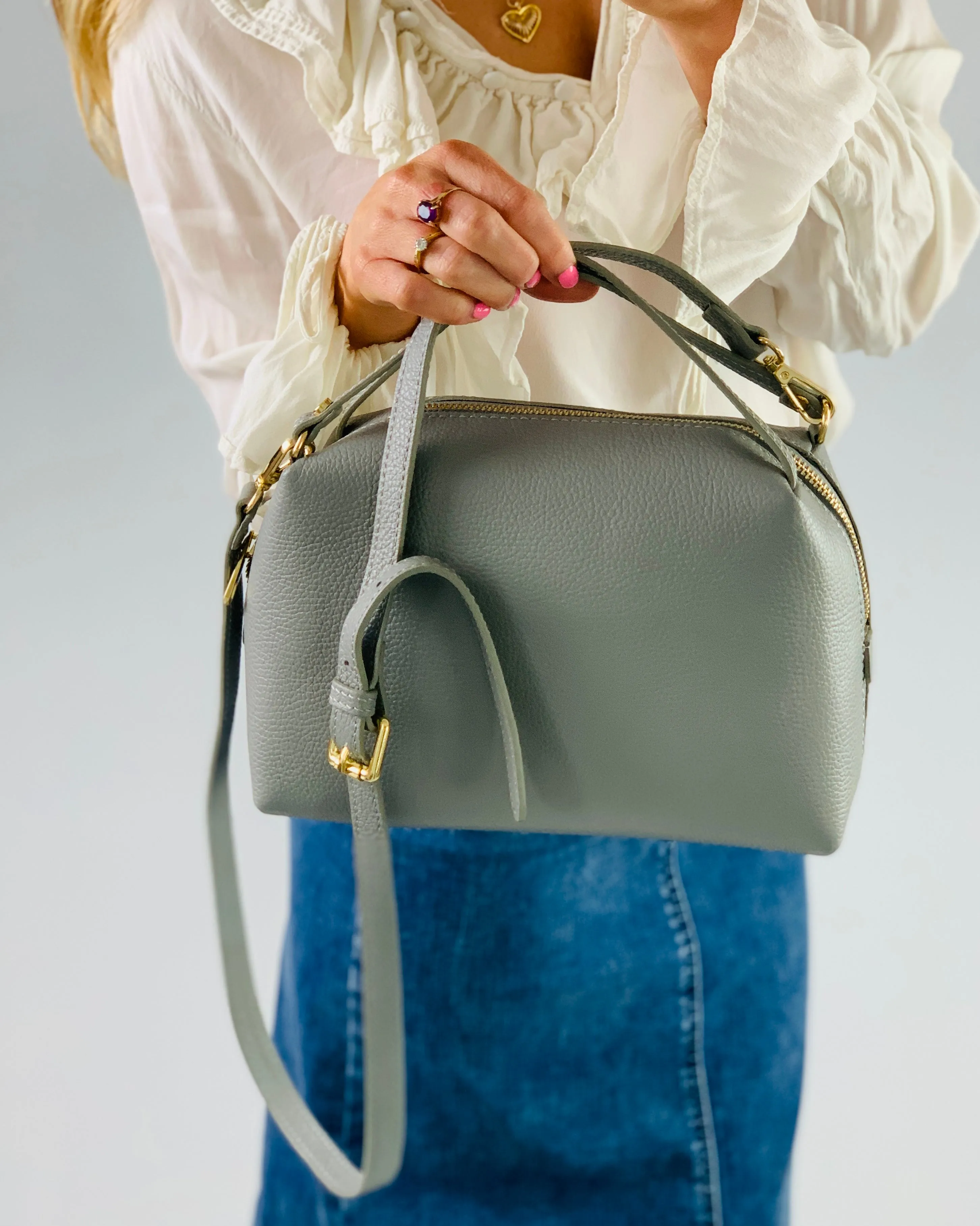 The Firenze Crossbody Grey