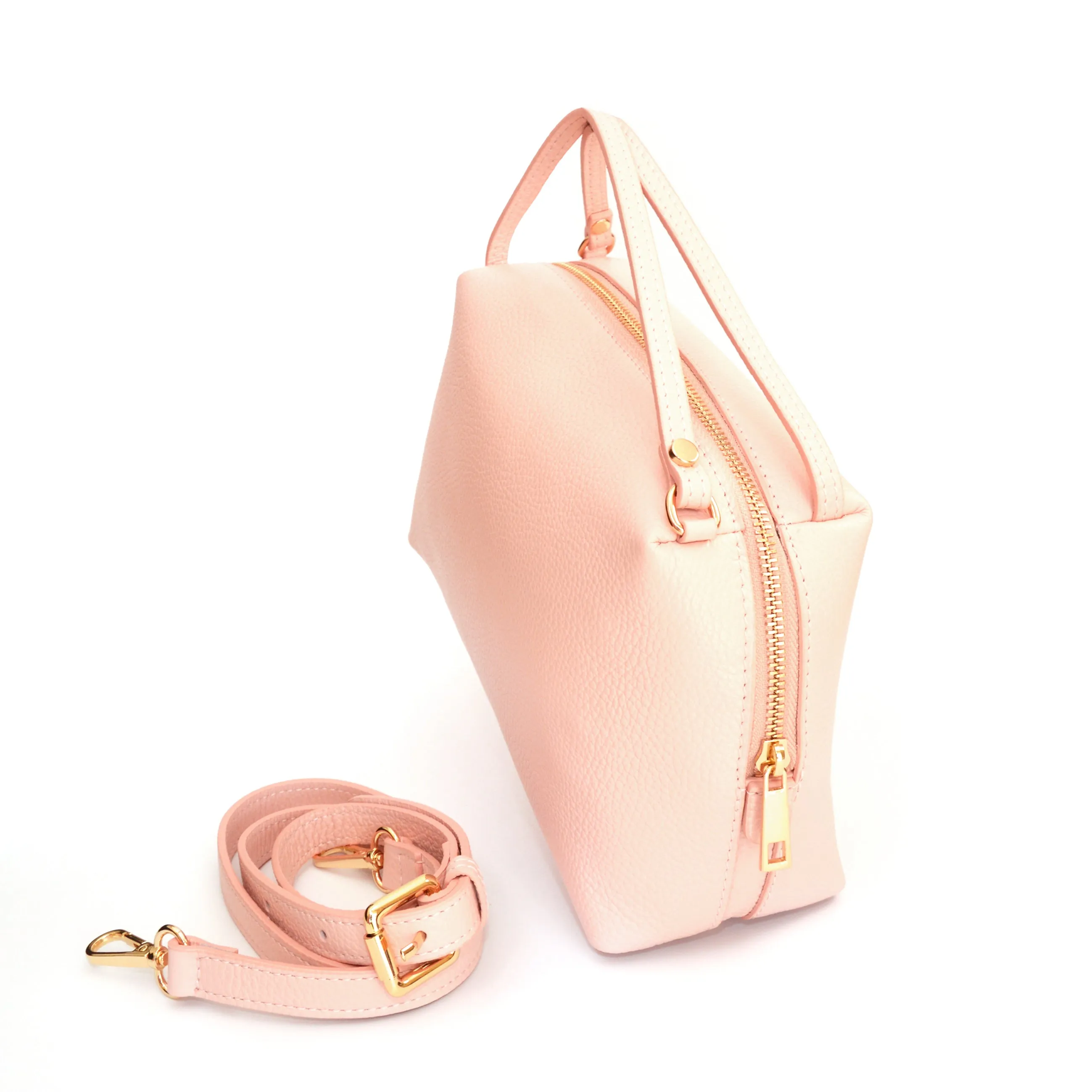 The Firenze Crossbody Pale Pink