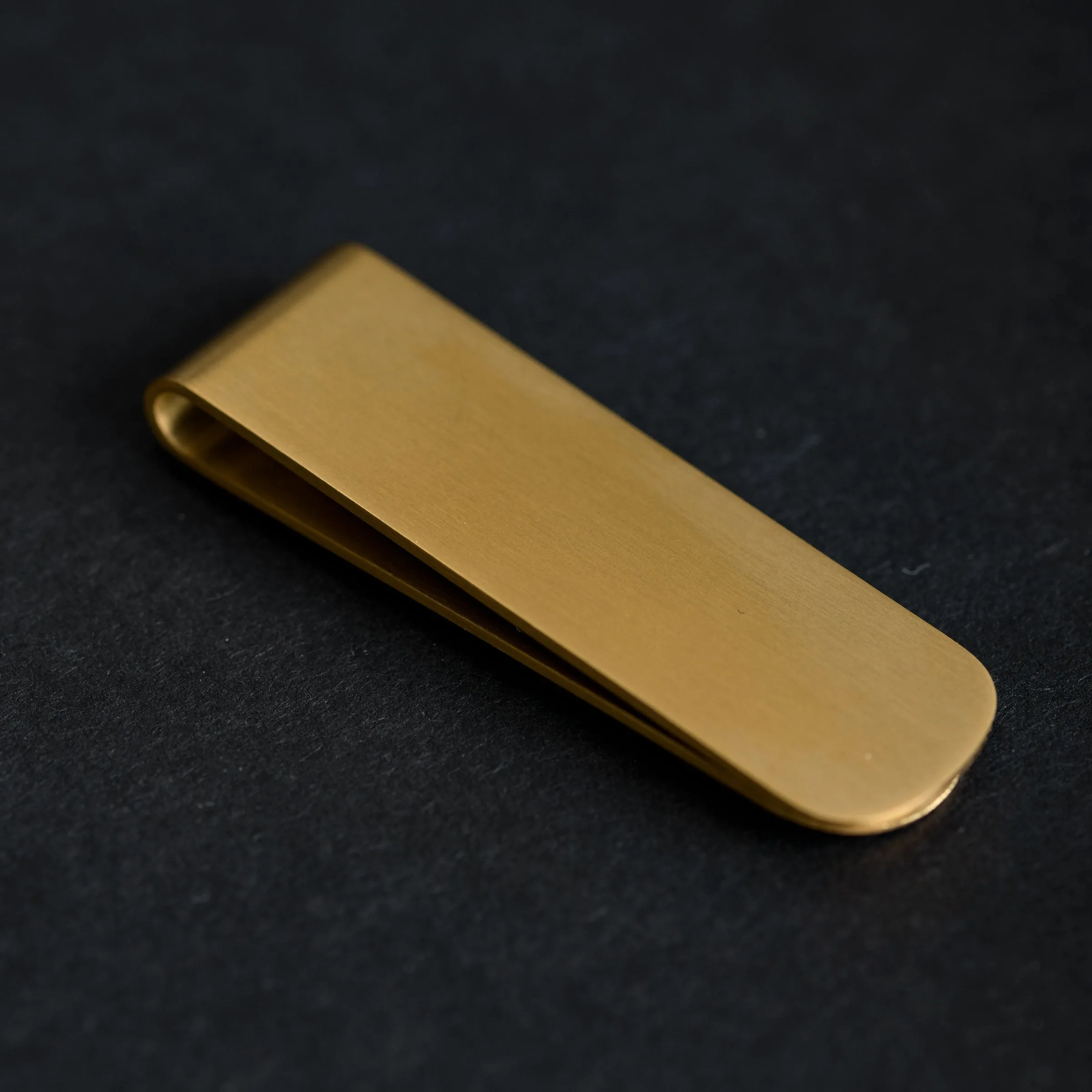The Signature Money Clip - Matte Gold RG505