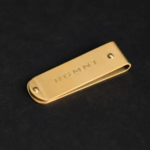 The Signature Money Clip - Matte Gold RG505