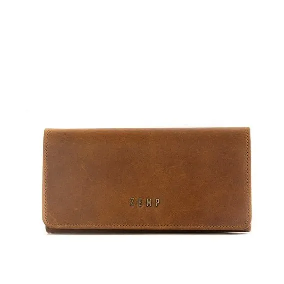 Zemp Claire 10 CC Wallet-Purse | Waxy Tan